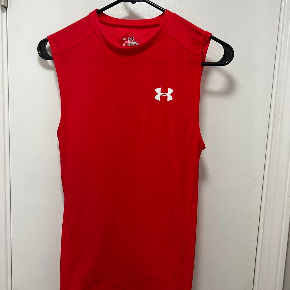 * Woman’s Under Armour Red Compression Shirt